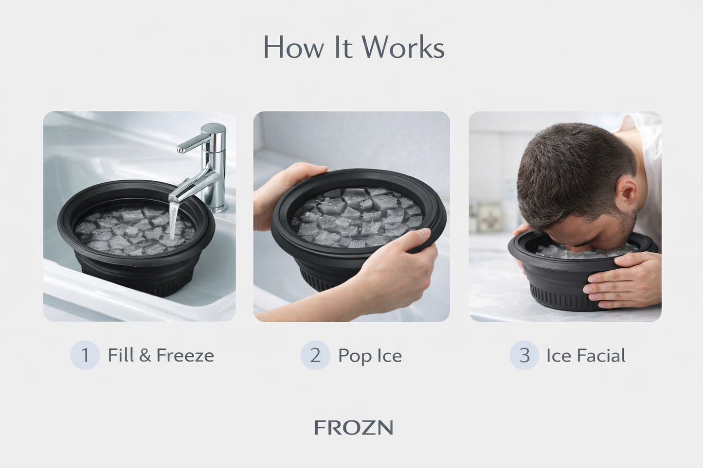 FROZN Ice Facial Bowl